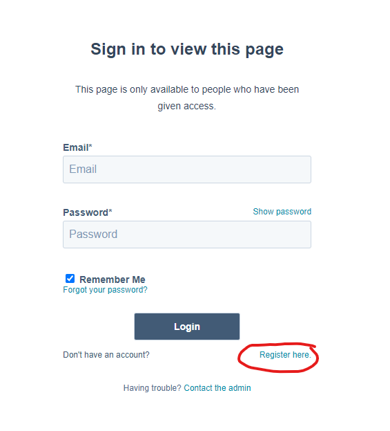 How to access the customer service portal